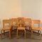 Model 66 Chairs by Alvar Aalto for Artek, 1950s, Set of 6 1