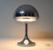 Mid-Century Modern Spanish Space Age Mushroom Table Lamp in Chrome from Grin Fase, 1960s 2