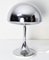 Mid-Century Modern Spanish Space Age Mushroom Table Lamp in Chrome from Grin Fase, 1960s 1
