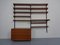 Teak Wall Unit by Kai Kristiansen for Feldballes Furniture Factory, 1960s, Set of 14, Image 5