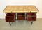 Industrial Worktable with Three Iron Drawers, 1960s 9