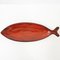 Vintage French Fish Shaped Dish in Ceramic, 1950s 9