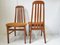 Vintage Chairs in Tweed and Wood, Set of 4 8