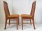 Vintage Chairs in Tweed and Wood, Set of 4, Image 7