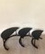 Tria Nesting Tables by Gianfranco Frattini for Acerbis, 1980s, Set of 3, Image 3