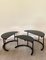 Tria Nesting Tables by Gianfranco Frattini for Acerbis, 1980s, Set of 3 5