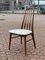 Eva Chairs in Dark Stained Oak by Niels Koefoed for Hornslet, 1960s, Set of 4, Image 8