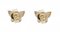 18 Karat Yellow Gold Butterfly Shape Earrings, Set of 2 3