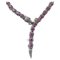 Collier Serpent en Or Rose et Argent 1