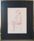 Barrera, Female Life Studies, Pencil Drawings, 1970, Framed, Set of 2 3