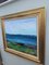 Along a Coast, Oil on Canvas, Framed 3