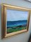 Along a Coast, Oil on Canvas, Framed 2