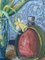 Still Life with Tulips, Oil on Board, Framed, Image 8