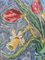 Natura morta con tulipani, olio su tavola, con cornice, Immagine 7