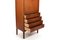 Dänischer Barschrank mit Schubladen aus Teak, 1950er 6