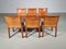 Chaises Cab-412 par Mario Bellini pour Cassina, 1970s, Set de 6 5