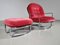 915 Lounge Chair with Ottoman attributed to Carlo De Carli for Cinova, 1960s, Set of 2 2