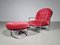 915 Lounge Chair with Ottoman attributed to Carlo De Carli for Cinova, 1960s, Set of 2, Image 1