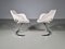 Scimitar Chairs attributed to Boris Tabacoff for MMM, 1960s, Set of 2 3