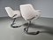 Scimitar Chairs attributed to Boris Tabacoff for MMM, 1960s, Set of 2 6