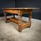 Grande Table de Travail Antique avec 2 Tiroirs, 1900s 5