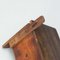 Appendiabiti tradizionale rustico in legno, Spagna, anni '30, Immagine 20