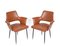Mid-Century Italian Brown Faux Leather Armchairs in Style of Paolo Buffa, 1950s, Set of 2 8
