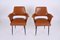 Mid-Century Italian Brown Faux Leather Armchairs in Style of Paolo Buffa, 1950s, Set of 2 18