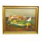 German Artist, Still Life with Meat and Vegetables, Oil on Canvas, 1909, Framed 2