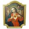 El Sagrado Corazón de Jesús, siglo XVIII, óleo sobre lienzo, Imagen 1