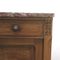 Vintage German Art Nouveau Bedside Table with Marble Top, Immagine 6