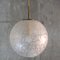 German Glass Ceiling Lamp from Peill & Putzler, 1970s 6