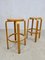 Vintage Barstools by Alvar Aalto for Artek, 1980s, Set of 2 2