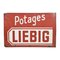 Plato de sopa Liebig vintage esmaltado, Imagen 1