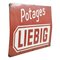 Plato de sopa Liebig vintage esmaltado, Imagen 2