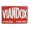 Emaillierter Vintage Viandox Teller 1