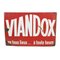 Vintage Viandox Enameled Plate, Image 1