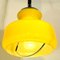 Vintage Italian Yellow Glass Ceiling Lamp, 1960s, Image 10
