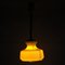 Vintage Italian Yellow Glass Ceiling Lamp, 1960s 11