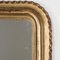 Large 19th Century Louis Philippe Mirror with Wavy Frame, Image 3