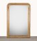 Large 19th Century Louis Philippe Mirror with Wavy Frame, Image 1