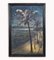 Cannes Boulevard, 1950s, Oil on Canvas, Framed, Image 1