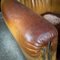 Vintage Brown Leather Armchair 9