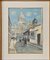 After M. Utrillo, Walk Downtown, Offset and Lithograph, Mid 20th Century, Framed, Image 1