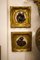 Adornos de pared camafeo franceses de principios del siglo XX de mármol, bronce y madera dorada. Juego de 2, Imagen 3