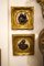 Early 20th Century French Marble, Bronze and Gilt Wood Cameo Wall Decorations, Set of 2, Image 2