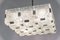 Large Mid-Century Glass Chandelier from Veb Lighting, Germany, 1970s, Image 12