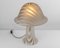 Glass Mushroom Table Lamp attributed to Peill & Putzler, Germany, 1970s 7