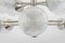 Large Sputnik Opal Glass Globes Chandelier from Kaiser Idell / Kaiser Leuchten, Germany, 1970s, Image 5