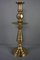 Large Brass Collar Candleholder, Image 1